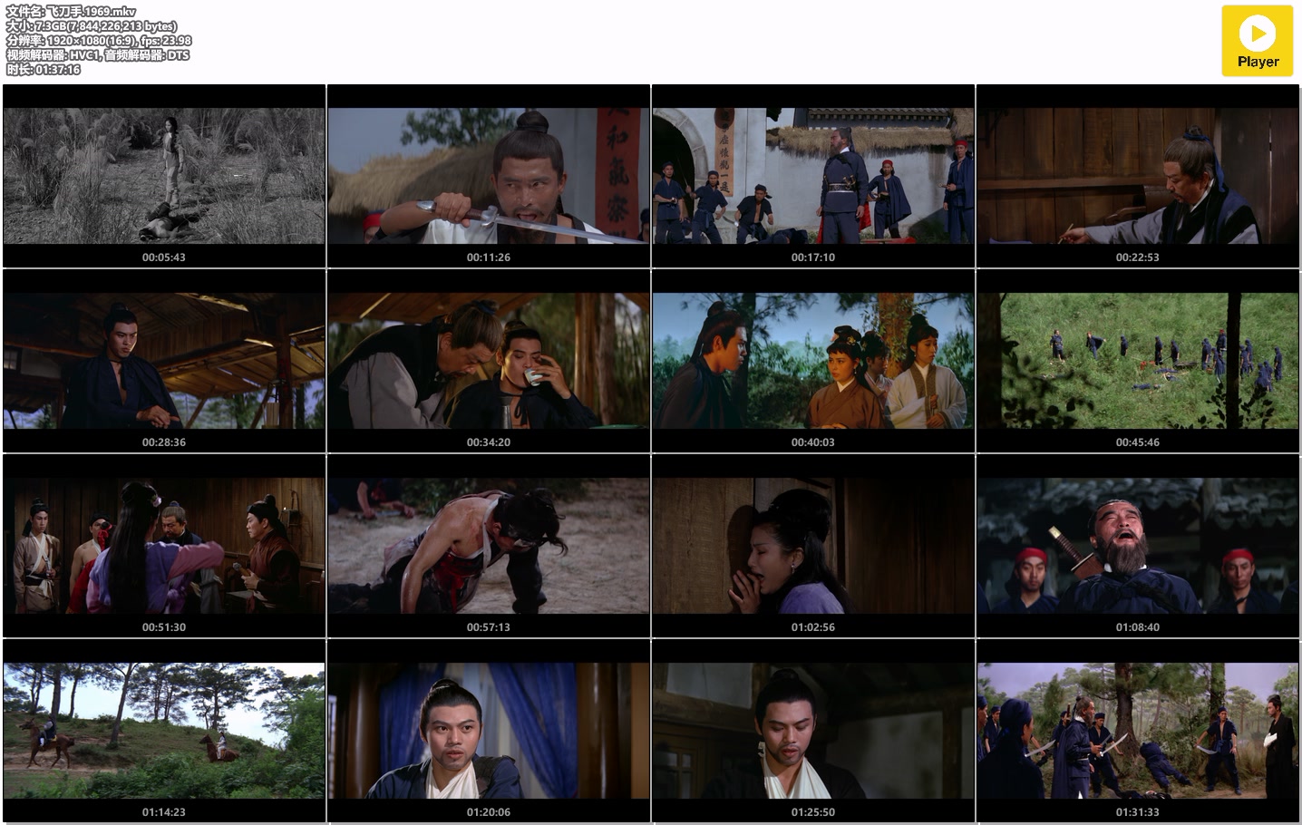 飞刀手[1969/香港/动作/邵氏][7.3G/MKV/国语]